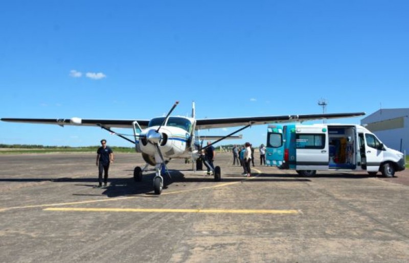Vuelo sanitario traslad� a paciente pedi�trico a Mar del Plata